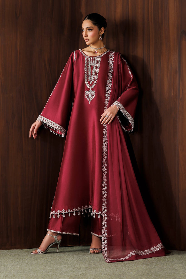 Baroque Chiffon Embroidered Unstitched 3PC LU-2399