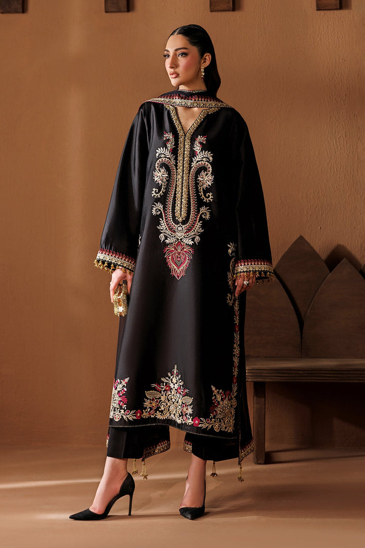 Baroque Dhanak Embroidered Unstitched 3PC FF-2452