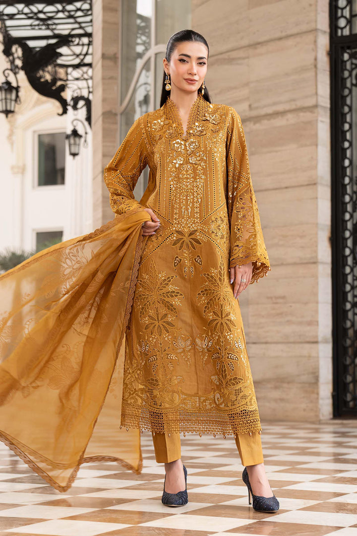 Maria B Summer Lawn Embroidered Unstitched 3PC DZ-1103