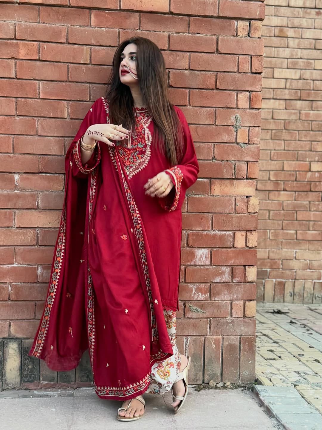 Aneelas Dhanak Embroidered Unstitched 3PC NF-2440