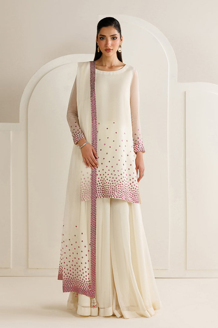 Jazmin Winter Chiffon Embroidered Unstitched 3PC LU-2678