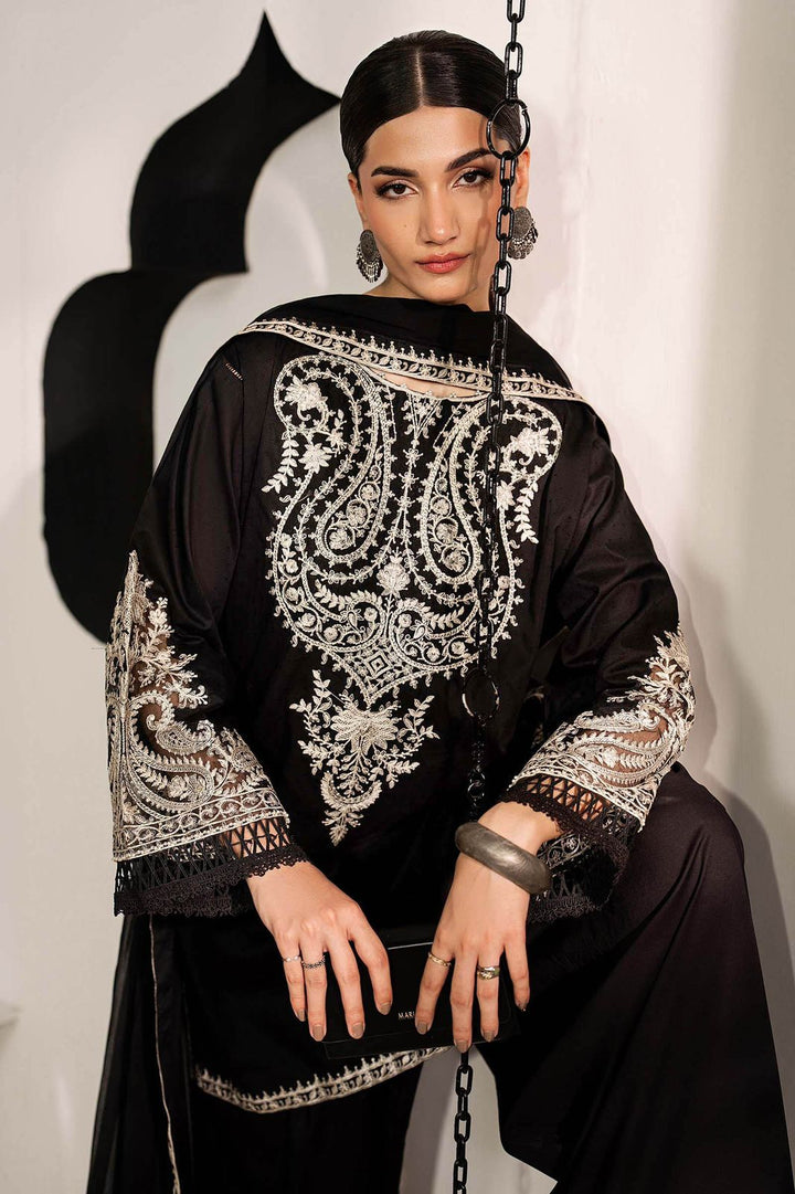 Maria B Dhanak Embroidered Unstitched 3PC FF-2575