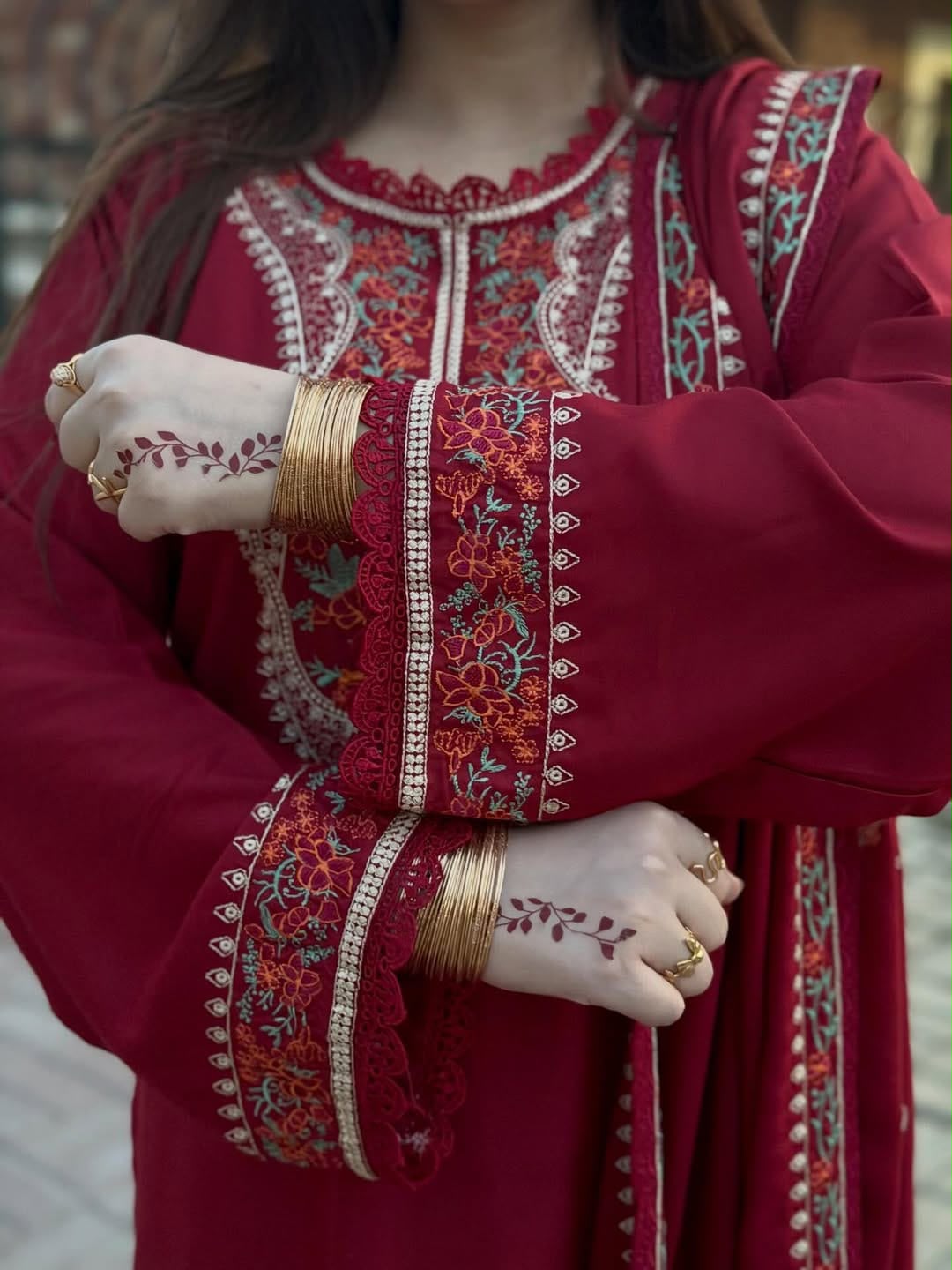 Aneelas Dhanak Embroidered Unstitched 3PC NF-2440