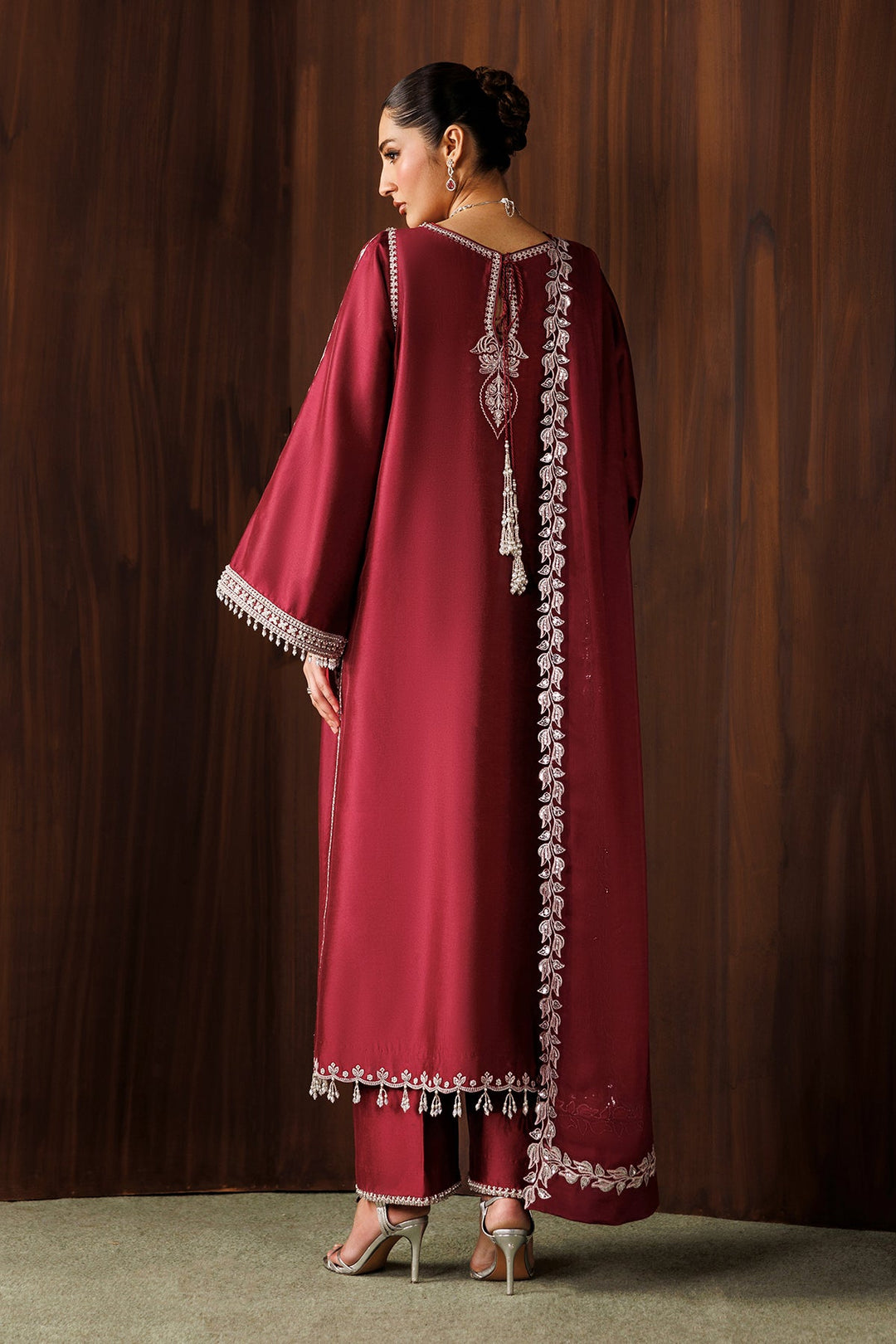 Baroque Chiffon Embroidered Unstitched 3PC LU-2399