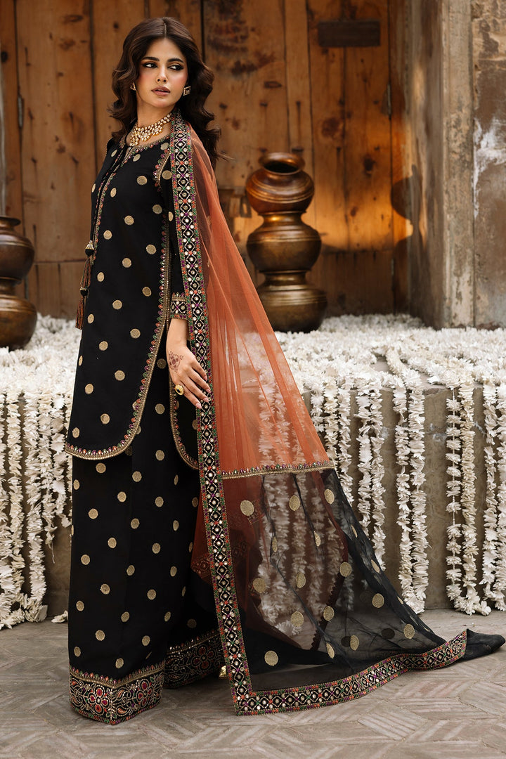 Charizma Shamooz Silk Embroidered Unstitched 3PC SK-2424
