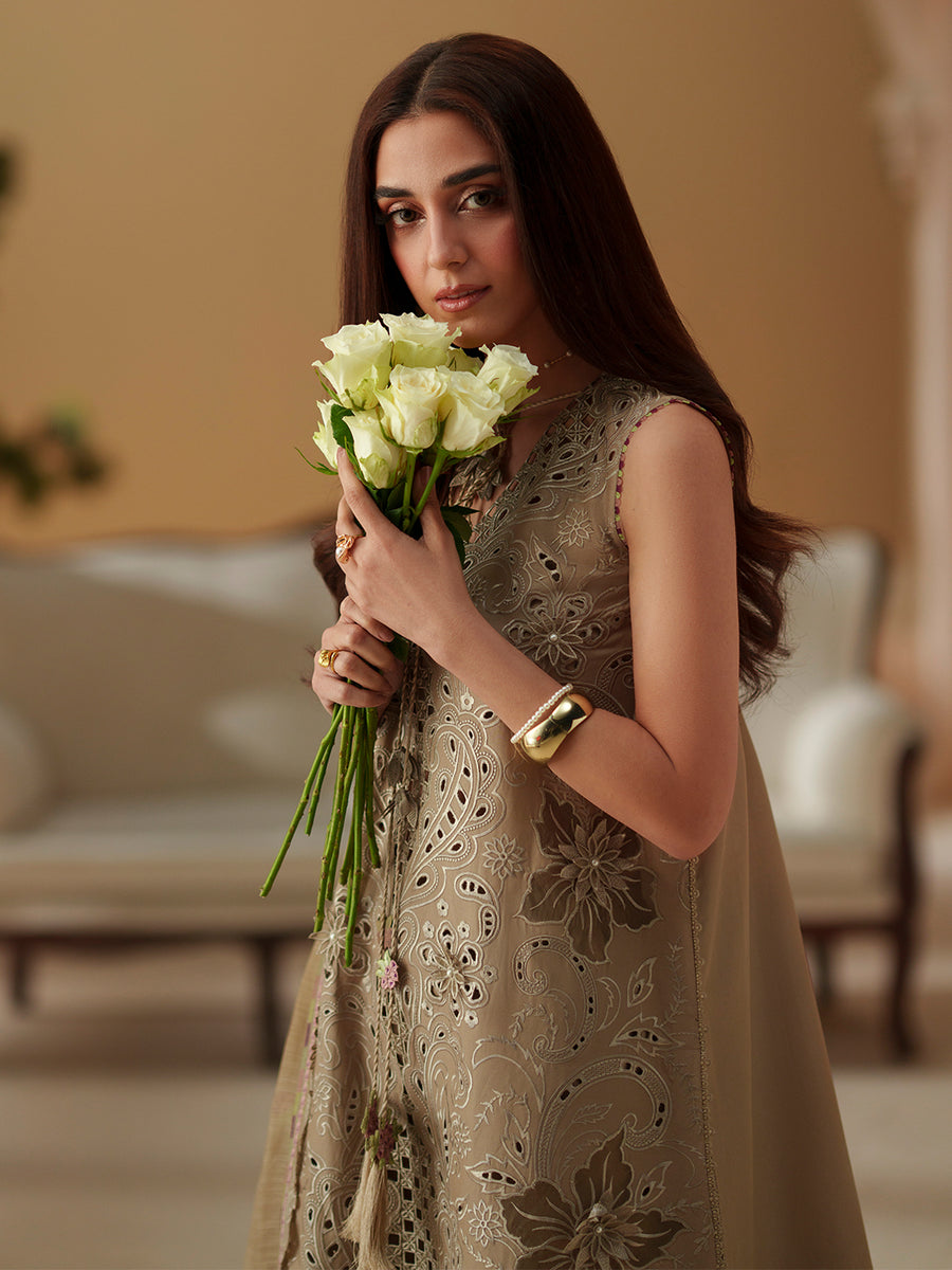Bin Ilyas Summer Lawn Embroidered Unstitched 3PC SK-1199