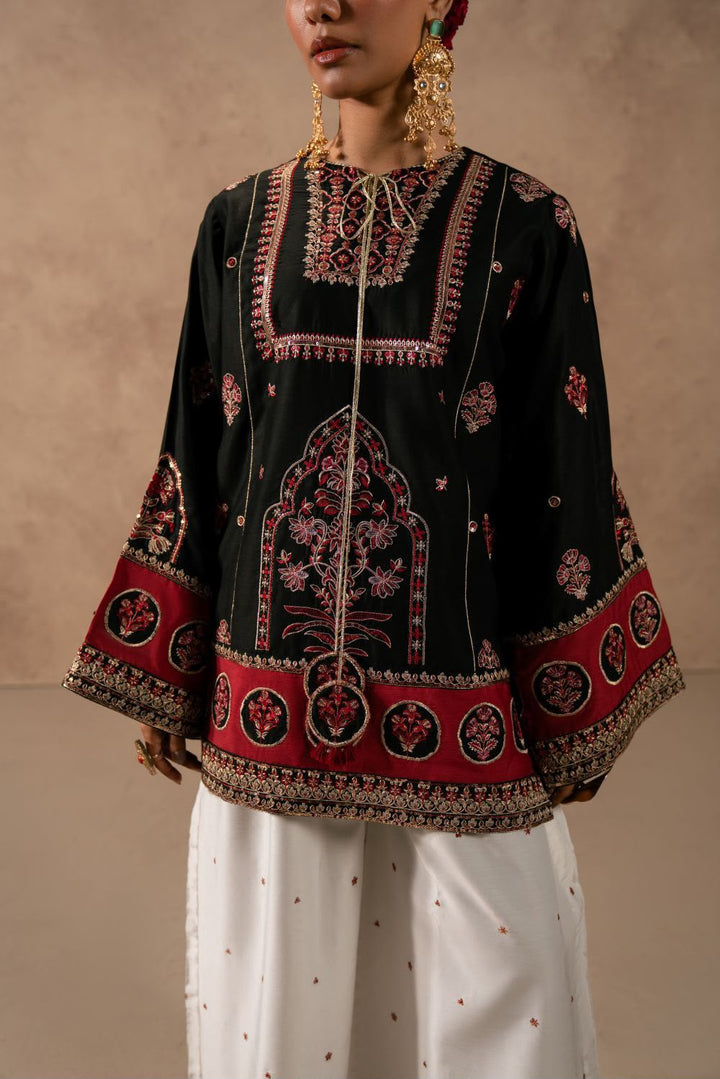 Laam Silk Embroidered Unstitched 3PC Sk-2445