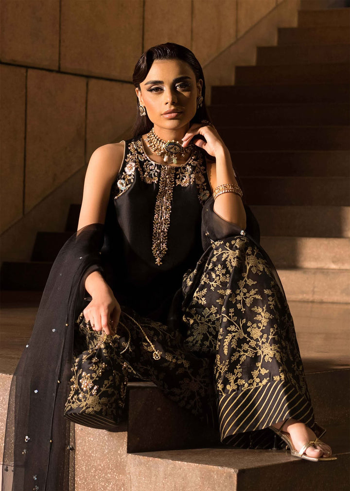 Jazmine Shamoz Silk Embroidered Unstitched 3PC SK-2436