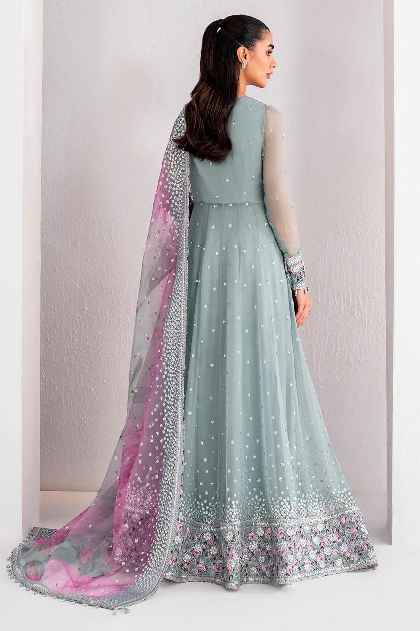 Jazmin Chiffon Embroidered Unstitched 3PC SK-2417