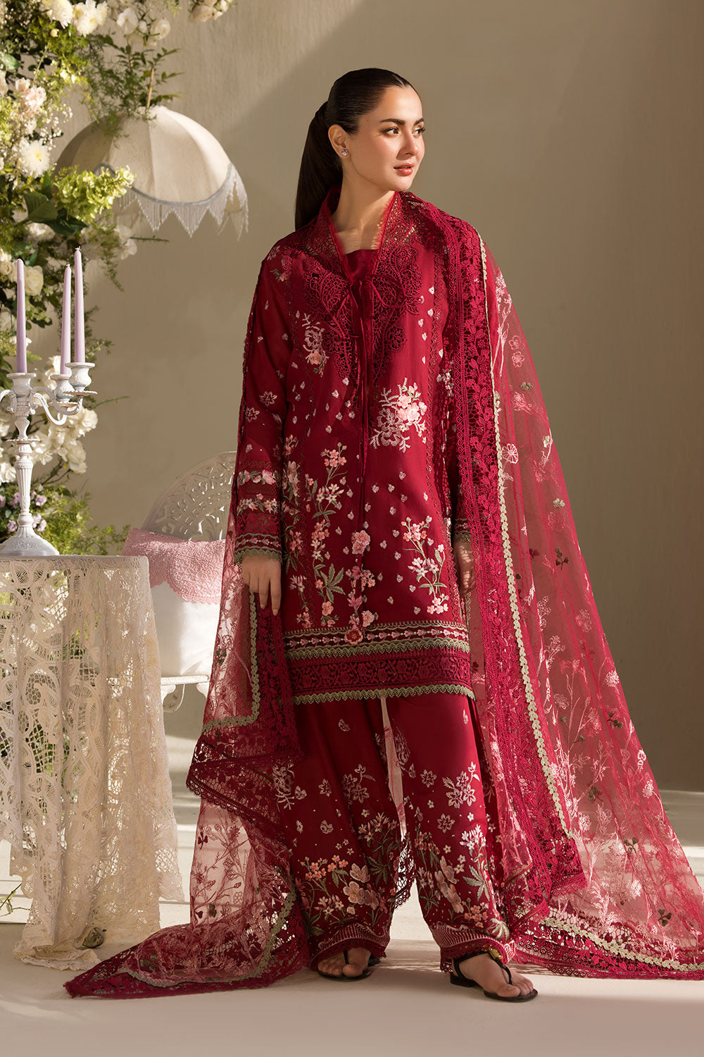 Sobia Nazir Summer Lawn Embroidered Unstitched 3PC BI-1089