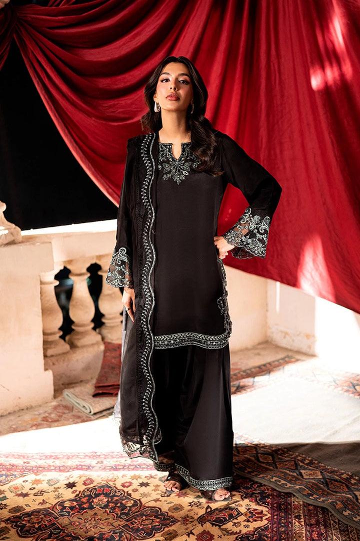 Azure Chiffon Embroidered Unstitched 3PC SK-1300