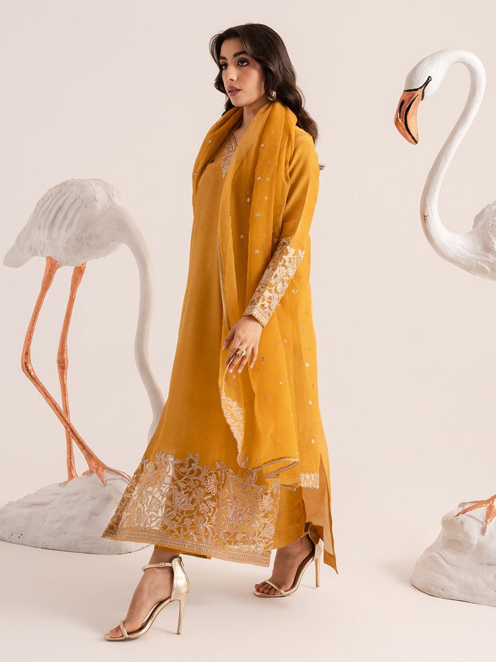 Iznik Chiffon Embroidered Unstitched 3PC LU-2655