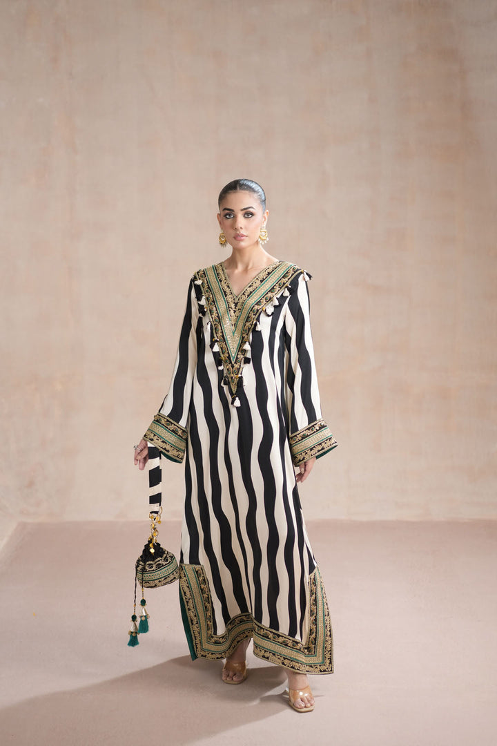 Ammara & Sara Silk Embroidered Unstitched 3PC SK-2403