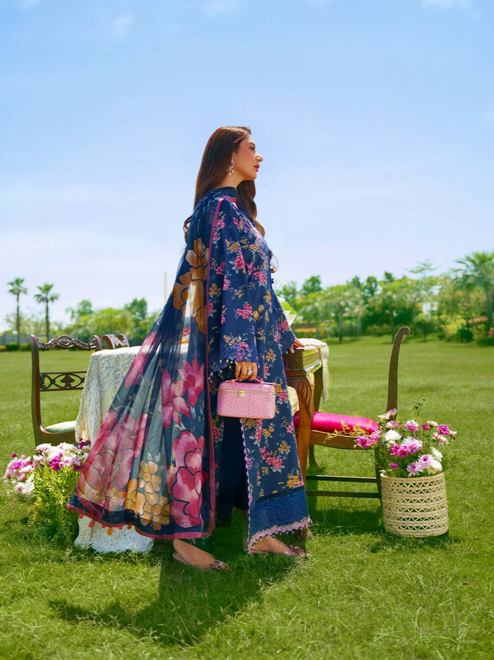 Aneela Linen Summer Unstitched 3PC FF-7275