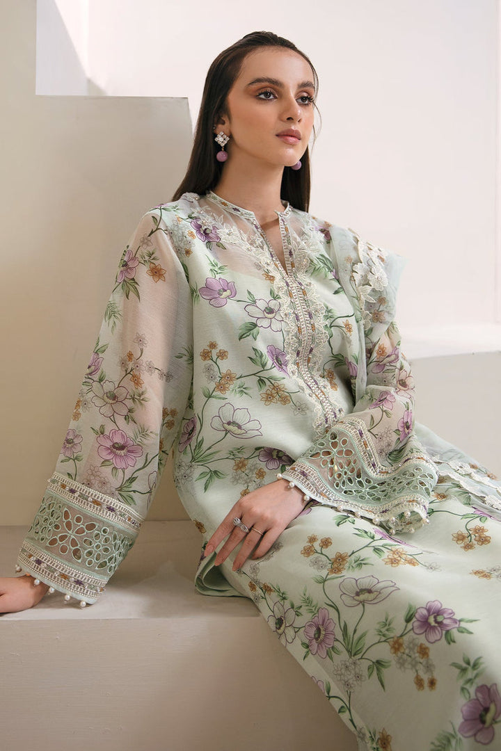 Baroque Winter Khadi Net Embroidered Unstitched 3PC SK-2410