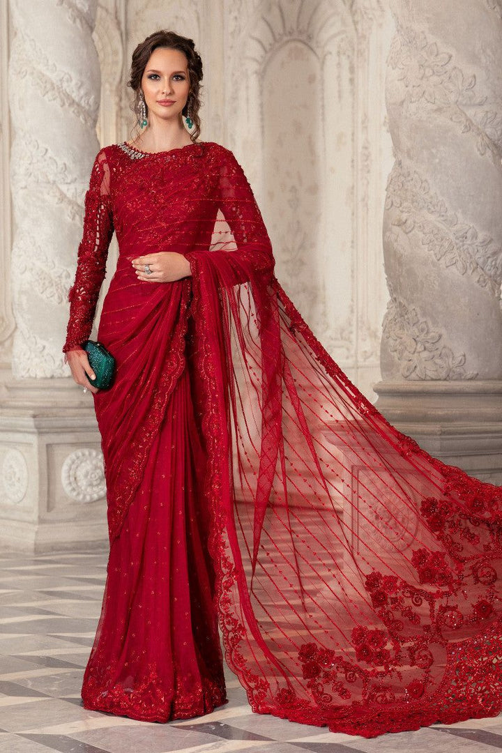 Maria B Summer Net Embroidered Unstitched 3PC Sk-1088