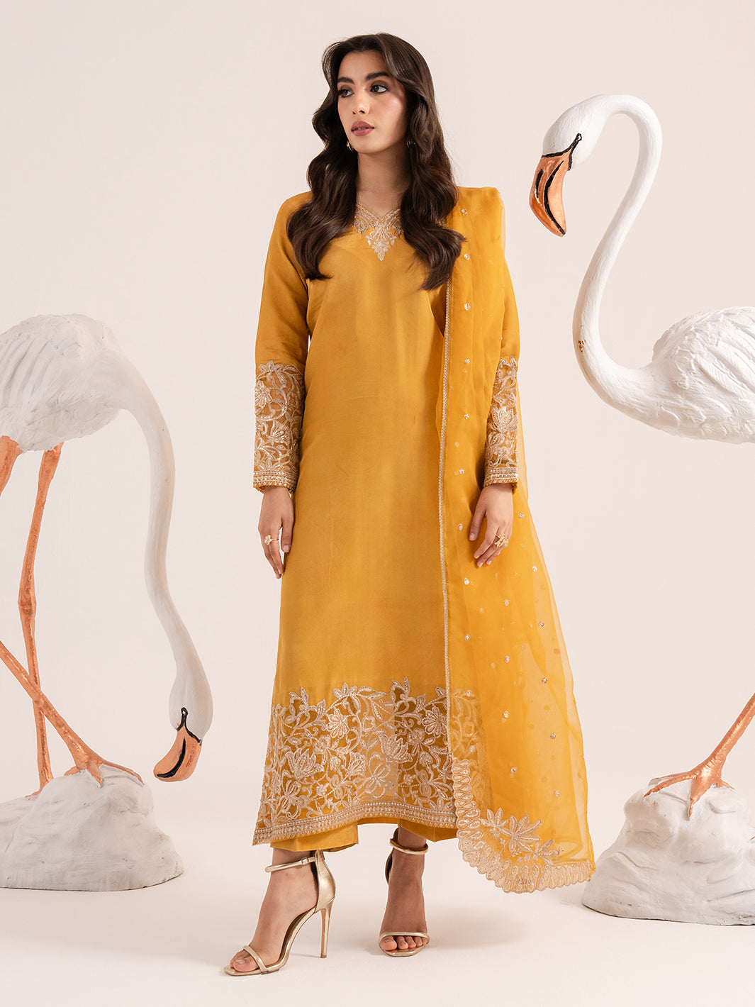 Iznik Chiffon Embroidered Unstitched 3PC LU-2655