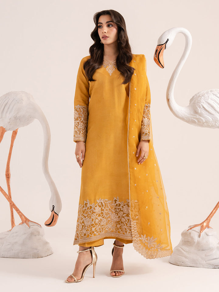 Iznik Chiffon Embroidered Unstitched 3PC LU-2655