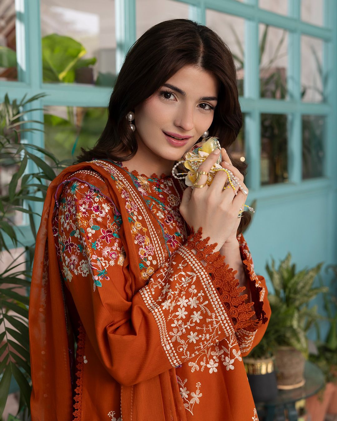 Pezwaan Dhanak Embroidered Unstitched 3PC FF-2891