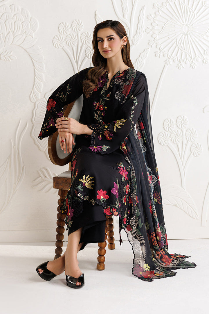 Iznik Chiffon Embroidered Unstitched 3PC LU-1230