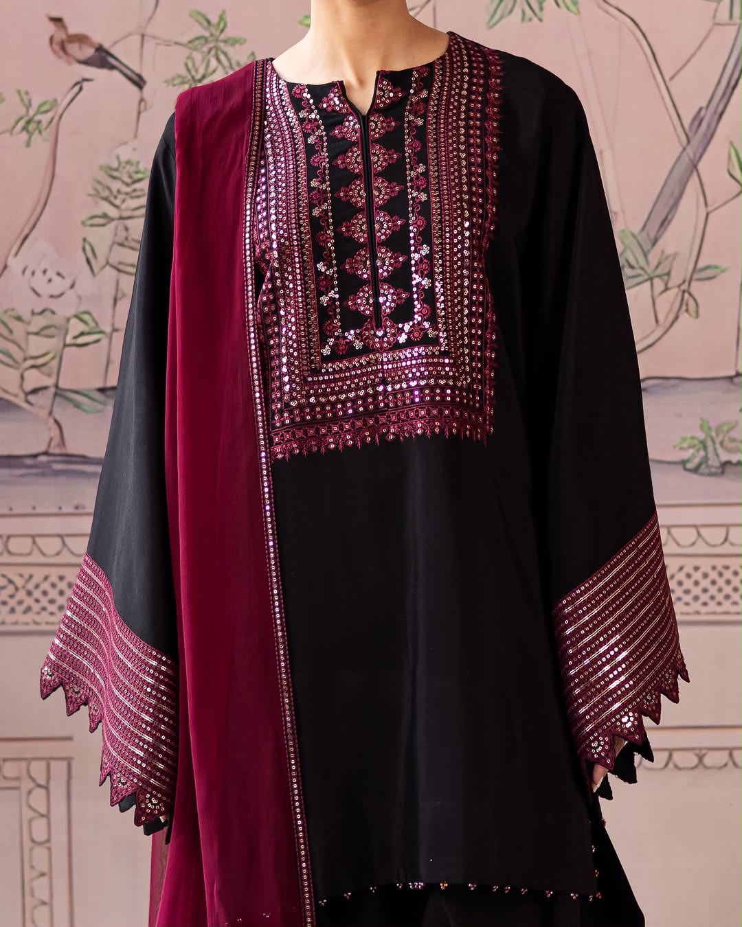 Charizma Dhanak Embroidered Unstitched 3PC NF-2441