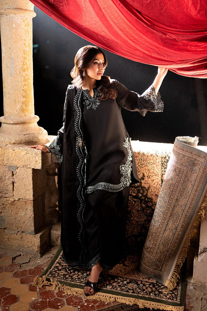 Azure Chiffon Embroidered Unstitched 3PC SK-1300
