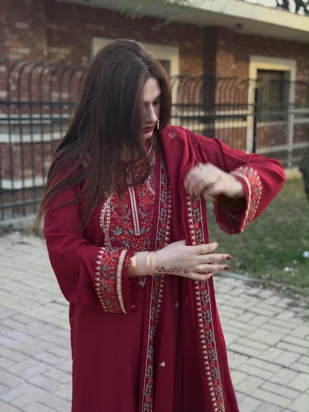 Aneelas Dhanak Embroidered Unstitched 3PC NF-2440