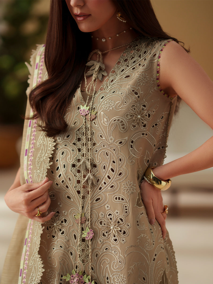 Bin Ilyas Summer Lawn Embroidered Unstitched 3PC SK-1199