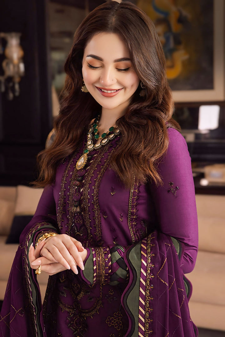 Asim Jofa Dhanak Embroidered Unstitched 3PC FF-2449