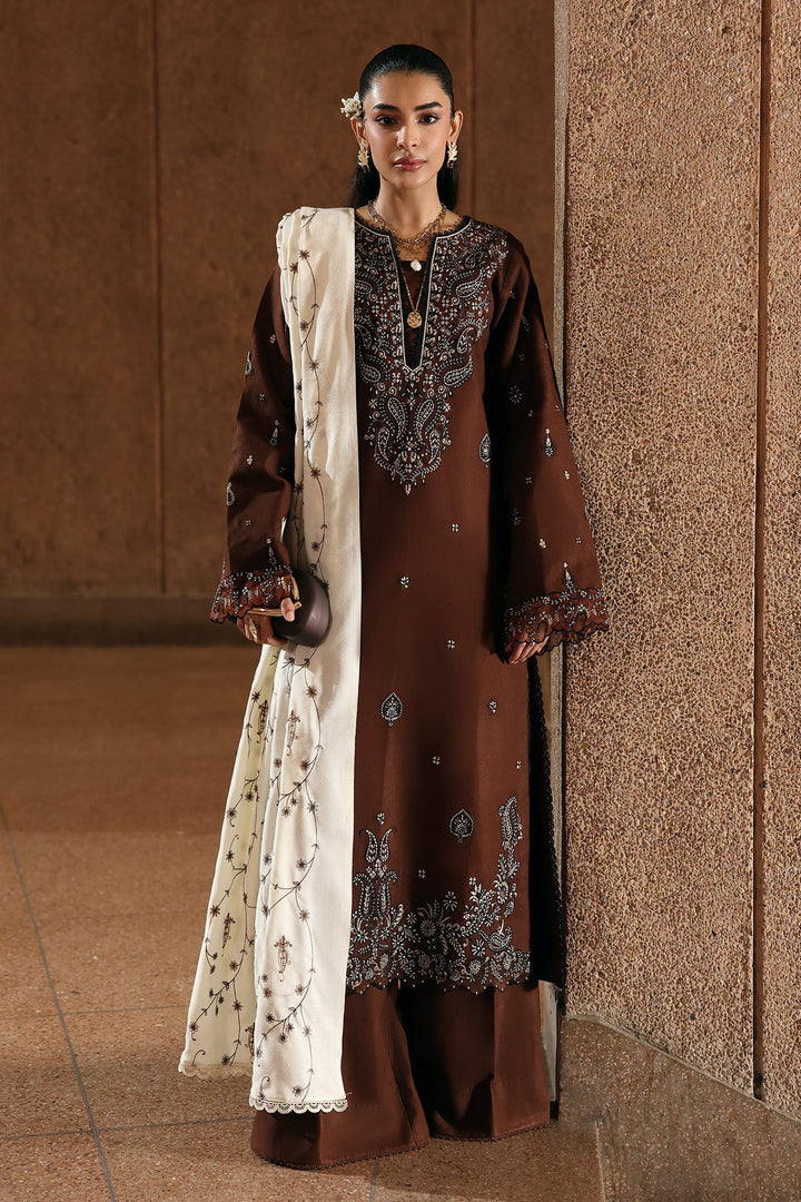 RajBari Dhanak Embroidered Unstitched 3PC FF-2595