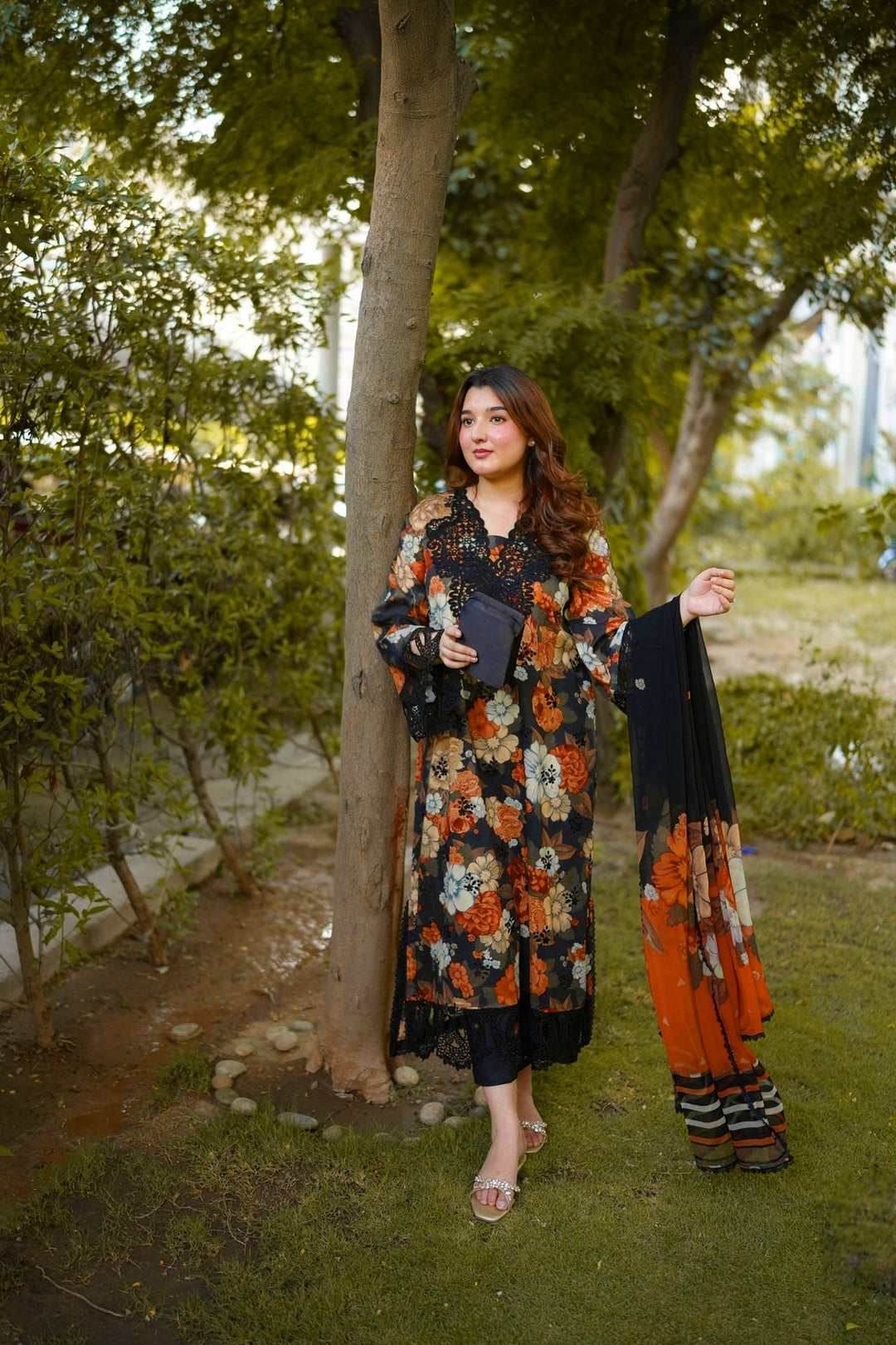 Aneela Linen Summer Unstitched 3PC FF-7273