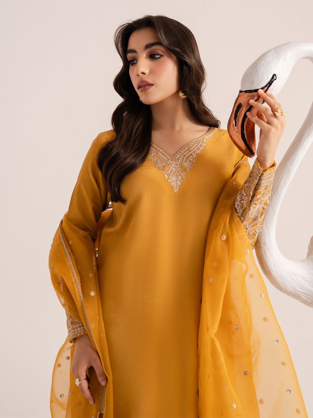 Iznik Chiffon Embroidered Unstitched 3PC LU-2655