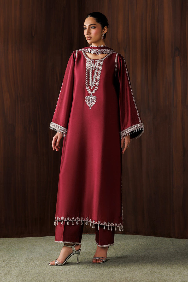 Baroque Chiffon Embroidered Unstitched 3PC LU-2399