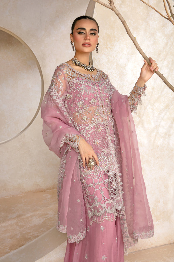 Rang Rasiya Organza Embroidered Unstitched 3PC SK-2420