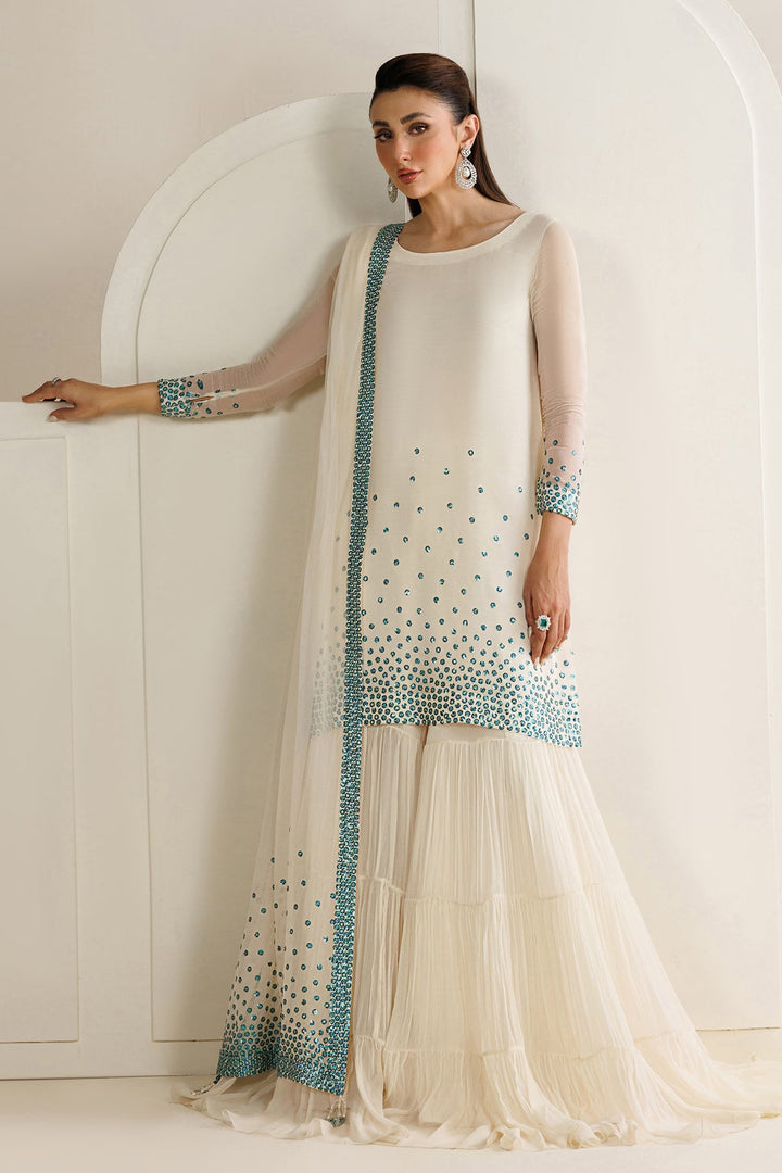 Jazmin Winter Chiffon Embroidered Unstitched 3PC LU-2679