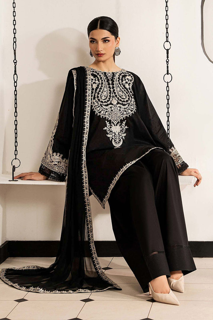 Maria B Dhanak Embroidered Unstitched 3PC FF-2575
