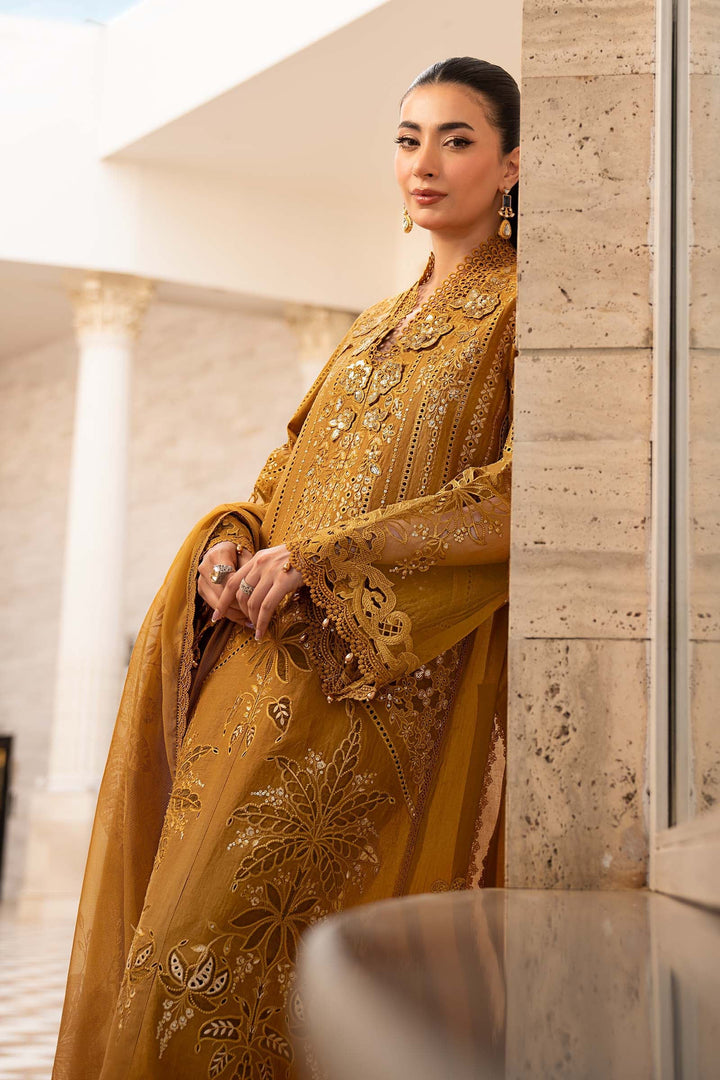 Maria B Summer Lawn Embroidered Unstitched 3PC DZ-1103