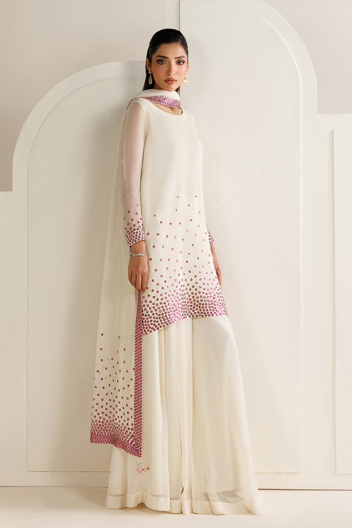Jazmin Winter Chiffon Embroidered Unstitched 3PC LU-2678