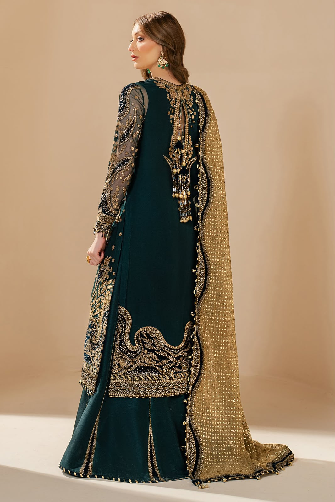 Jazmin Chiffon Embroidered Unstitched 3PC SK-2421