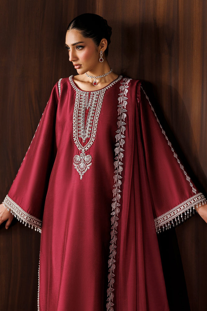 Baroque Chiffon Embroidered Unstitched 3PC LU-2399