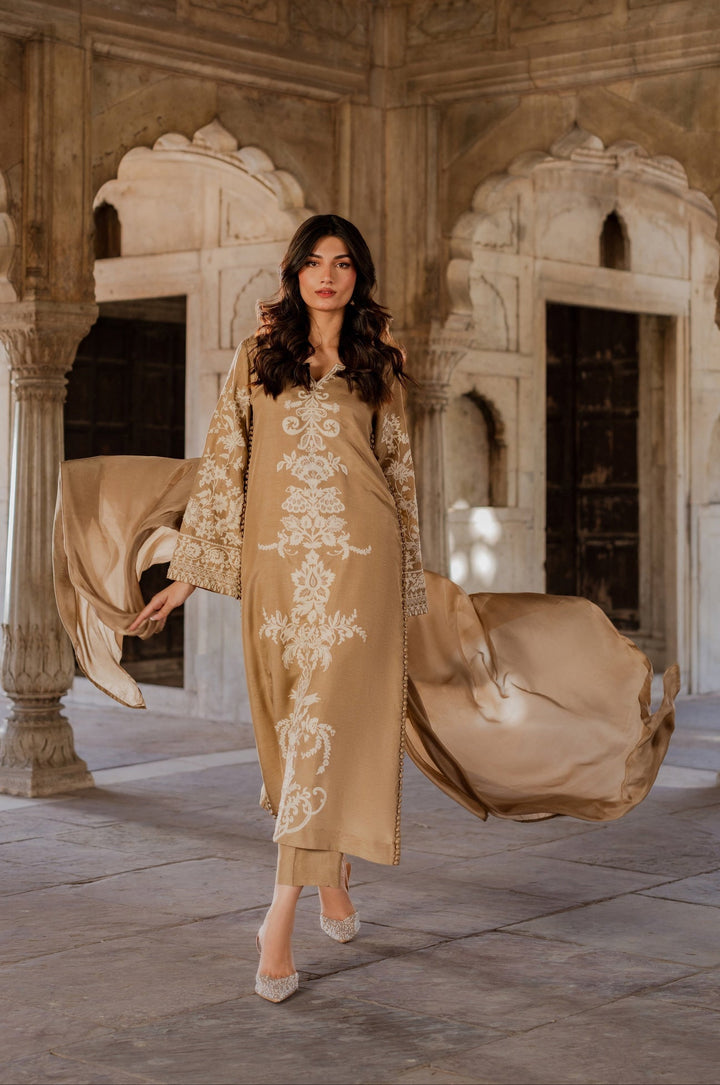 Mirana Silk Embroidered Unstitched 3PC SK-2405