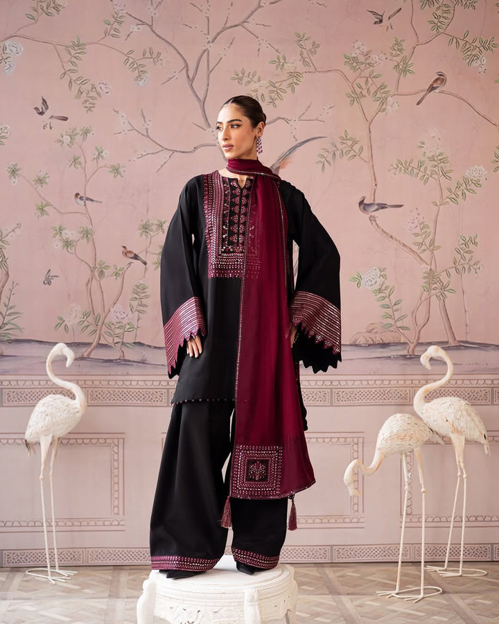 Charizma Dhanak Embroidered Unstitched 3PC NF-2441