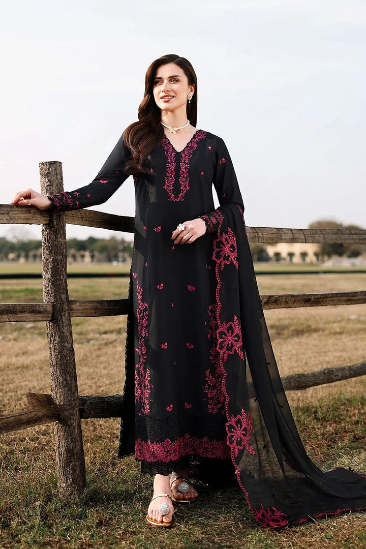 Azure Dhanak Embroidered Unstitched 3PC FF-2602