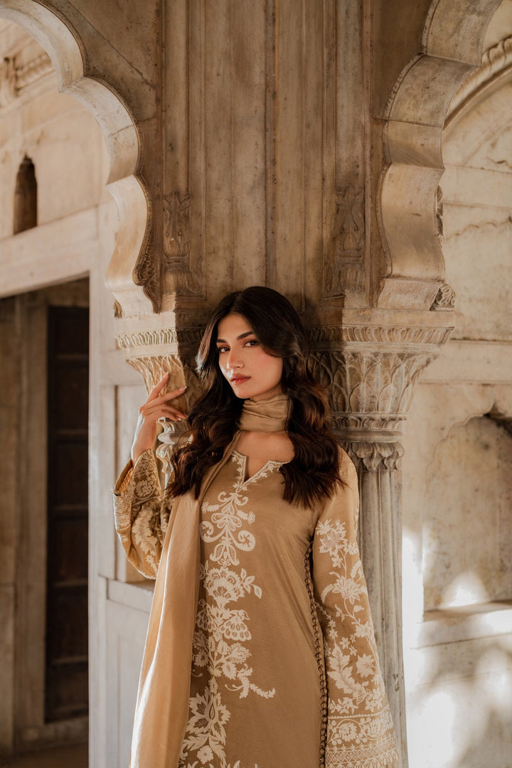 Mirana Silk Embroidered Unstitched 3PC SK-2405
