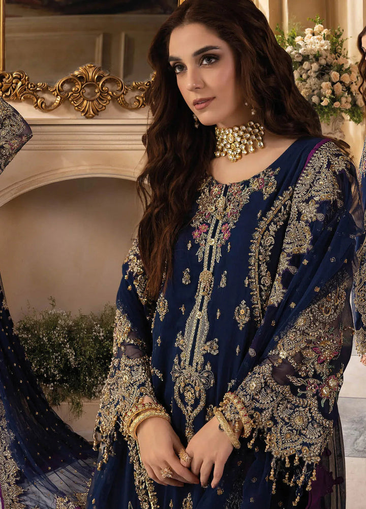 Charimza Chiffon Embroidered Unstitched 3PC SK-2419