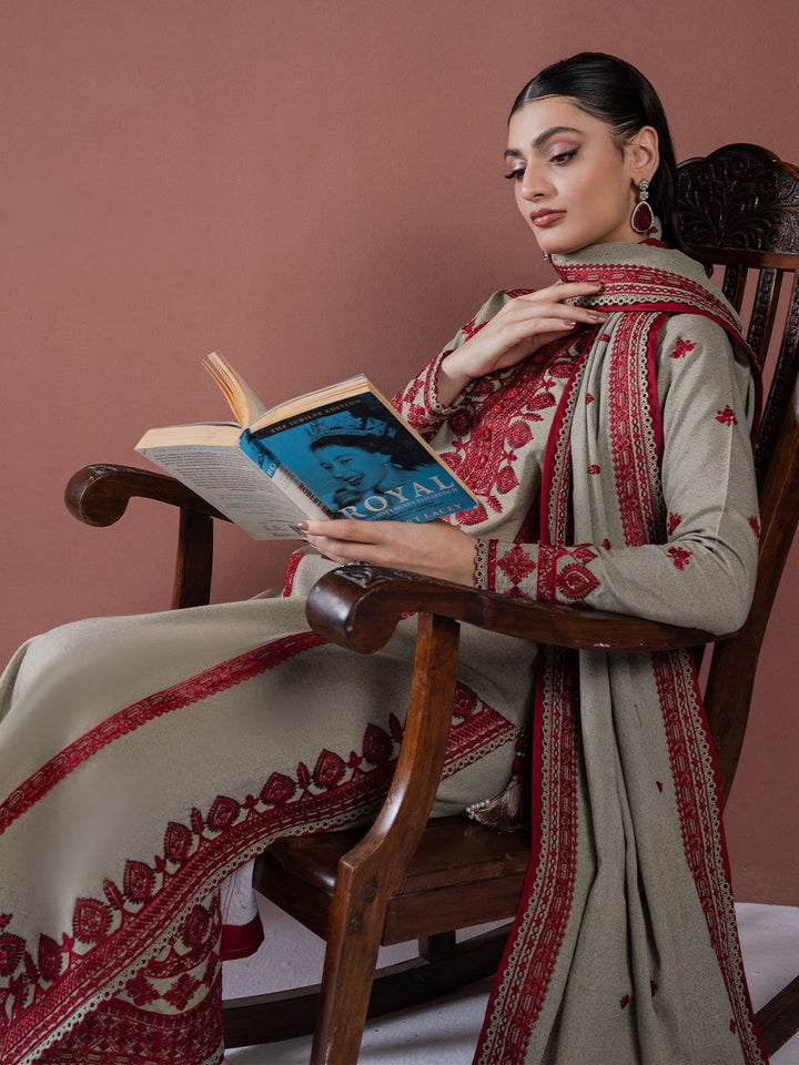 Faiza Faisal Dhanak Embroidered Unstitched 3PC FF-2583