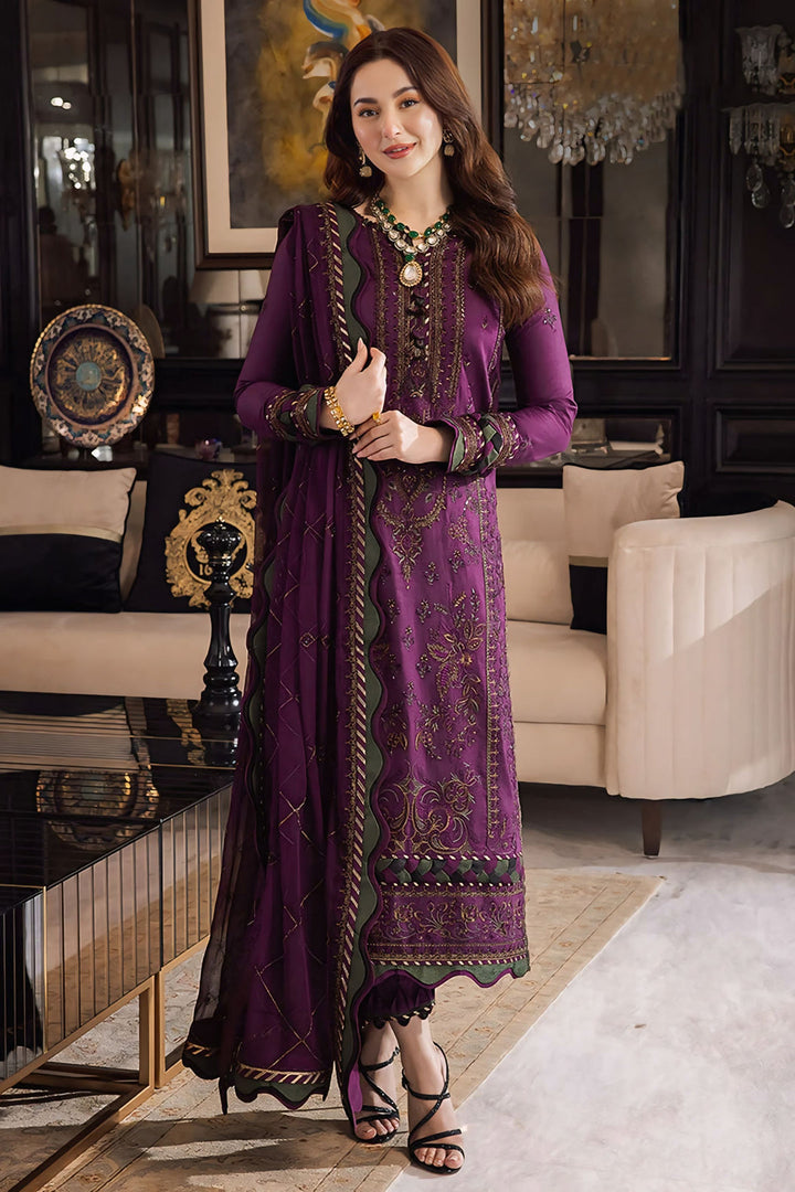 Asim Jofa Dhanak Embroidered Unstitched 3PC FF-2449