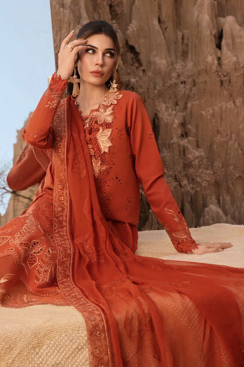 Rang Rasiya Summer Lawn Embroidered Unstitched 3PC FF-1092