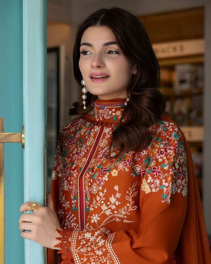 Pezwaan Dhanak Embroidered Unstitched 3PC FF-2891