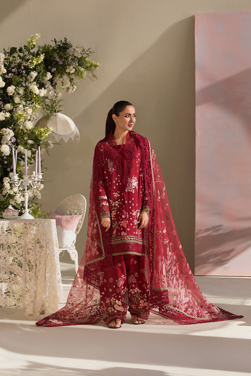 Sobia Nazir Summer Lawn Embroidered Unstitched 3PC BI-1089